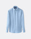 Cotton Linen Shirt - Italian Spread Collar