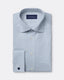 Micro Crisscross Texture Shirt - Italian Spread Collar