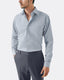 Micro Crisscross Texture Shirt - Italian Spread Collar