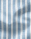 Poplin Bengal Stripe Shirt - Italian Spread Collar