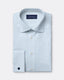 Poplin Classic Stripe Shirt - Italian Spread Collar