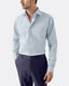 Poplin Classic Stripe Shirt - Italian Spread Collar