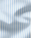 Poplin Classic Stripe Shirt - Italian Spread Collar