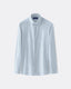 Poplin Classic Stripe Shirt - Medium Spread Collar