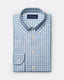 Poplin Gingham Check Shirt - Button Down Collar