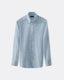Poplin Gingham Check Shirt - Button Down Collar