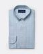 Poplin Medium Gingham Check Shirt - Button Down Collar