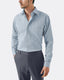 Poplin Micro Gingham Check Shirt - Italian Spread Collar