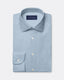 Poplin Micro Gingham Check Shirt - Medium Spread Collar