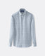 Poplin Needle Stripe Shirt - Italian Spread Collar