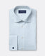 Poplin Pencil Stripe Shirt - Italian Spread Collar