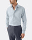 Poplin Pencil Stripe Shirt - Italian Spread Collar