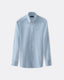 Poplin Ticking Stripe Shirt - Button Down Collar