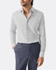 Cotton Linen Shirt - Medium Spread Collar