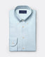 Micro Herringbone Shirt - Button Down Collar