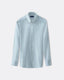 Micro Herringbone Shirt - Button Down Collar