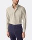 Micro Crisscross Texture Shirt - Button Down Collar
